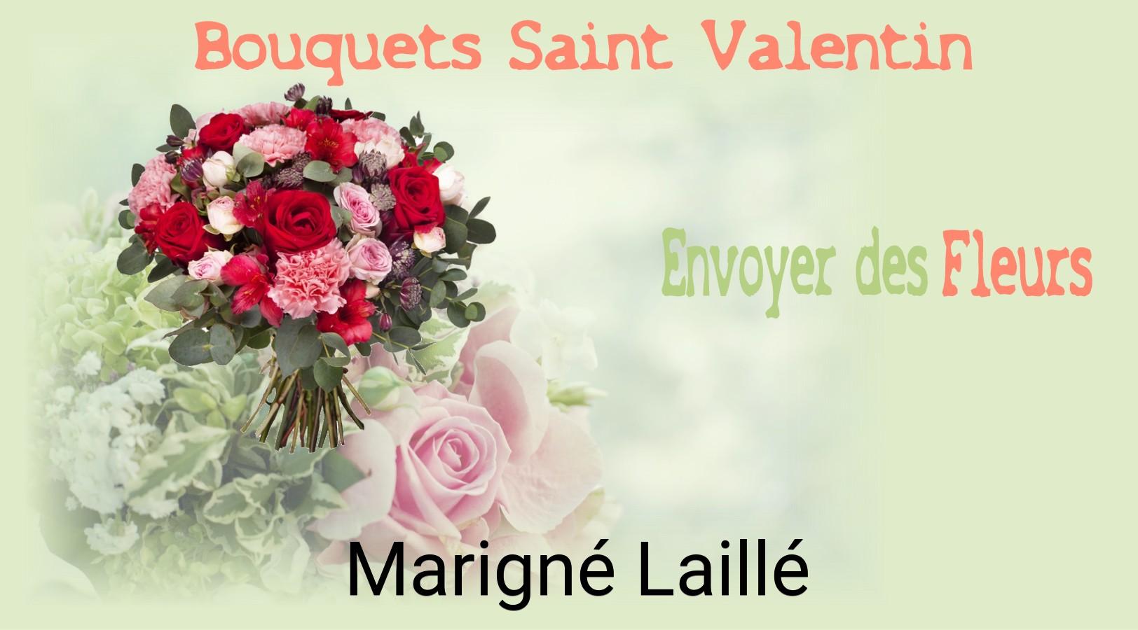 Roses de Saint-Valentin livrées à Marigné-Laillé