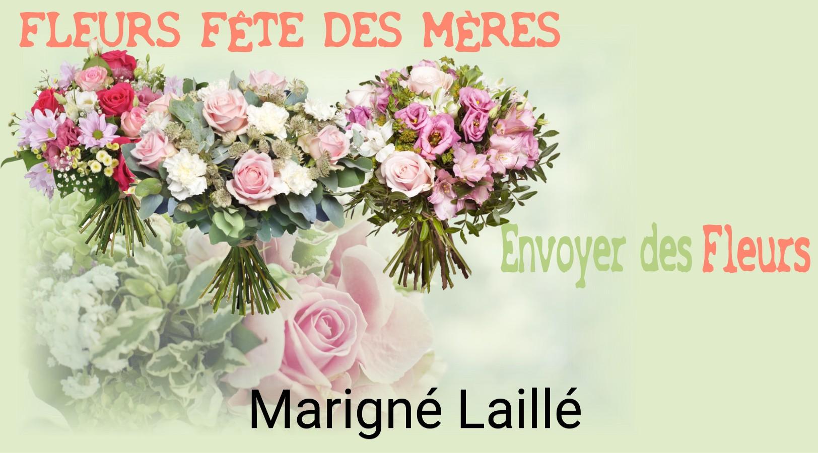 Bouquet de Fête des Mères livré à Marigné-Laillé